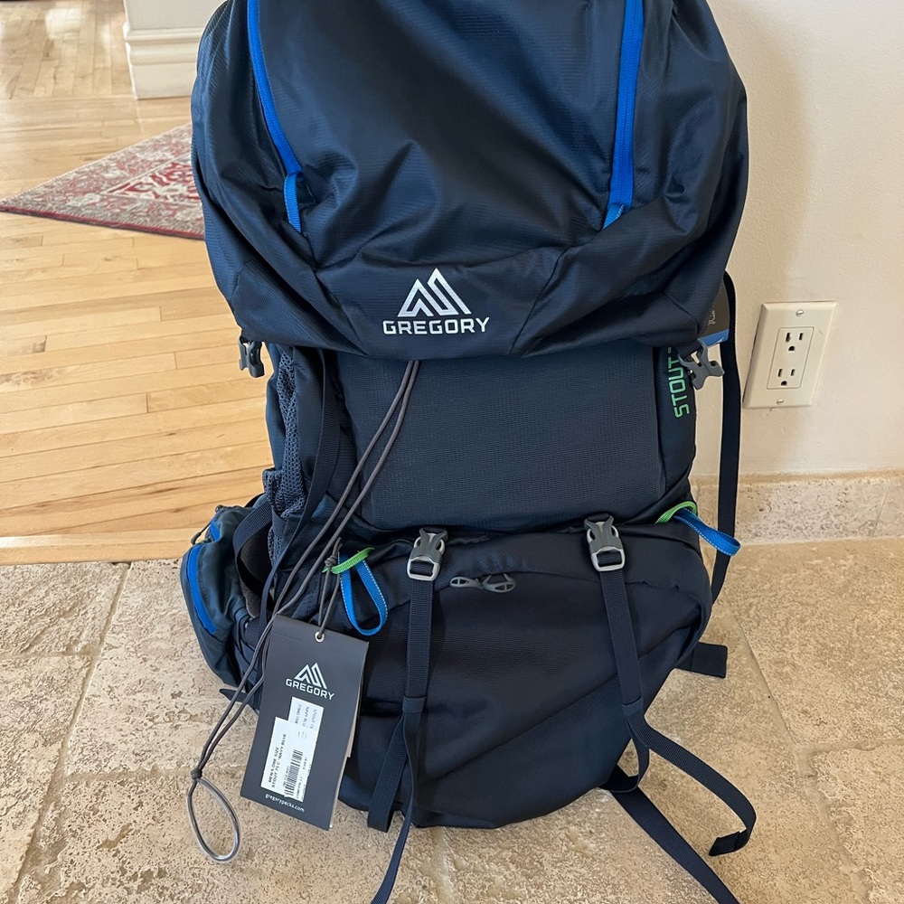 Gregory 75 L Stout brand new camping backpack